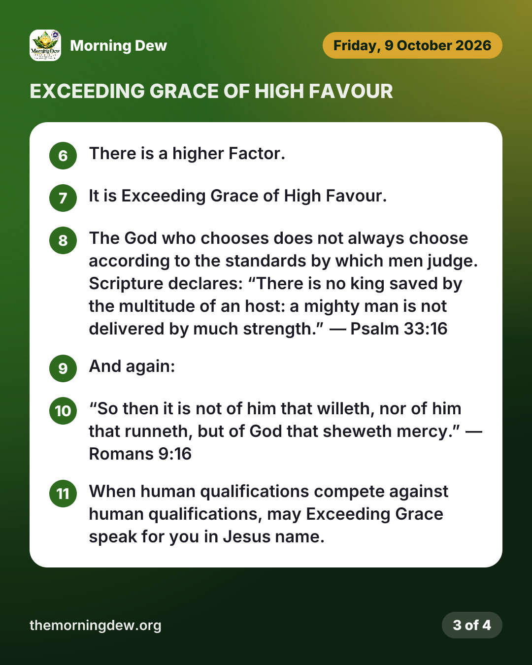 EXCEEDING GRACE OF HIGH FAVOUR, picture 3 of 4
