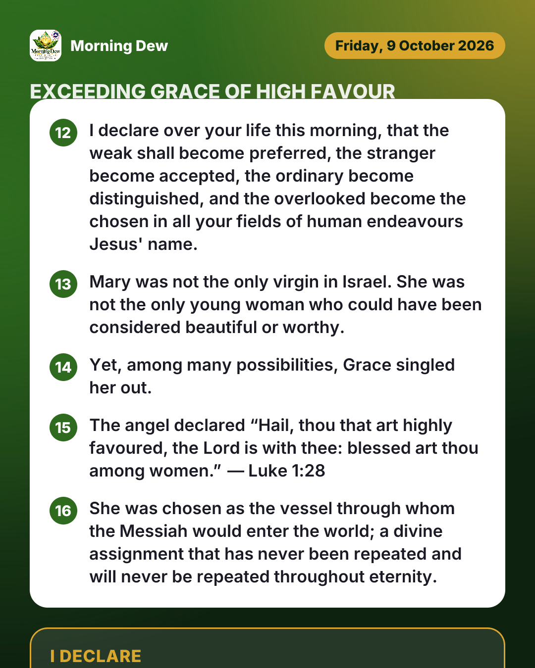 EXCEEDING GRACE OF HIGH FAVOUR, picture 4 of 4
