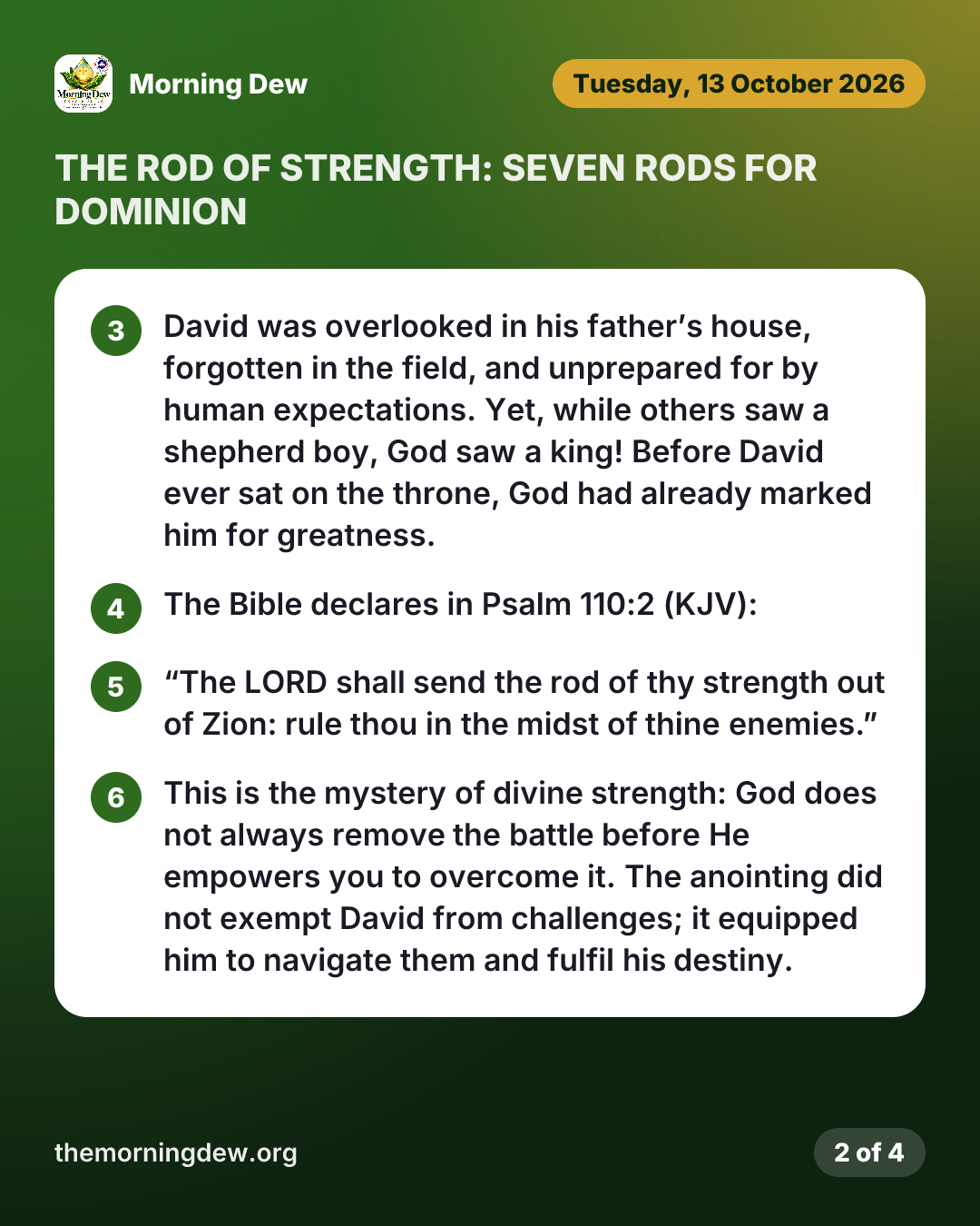 THE ROD OF STRENGTH: SEVEN RODS FOR DOMINION, picture 2 of 4