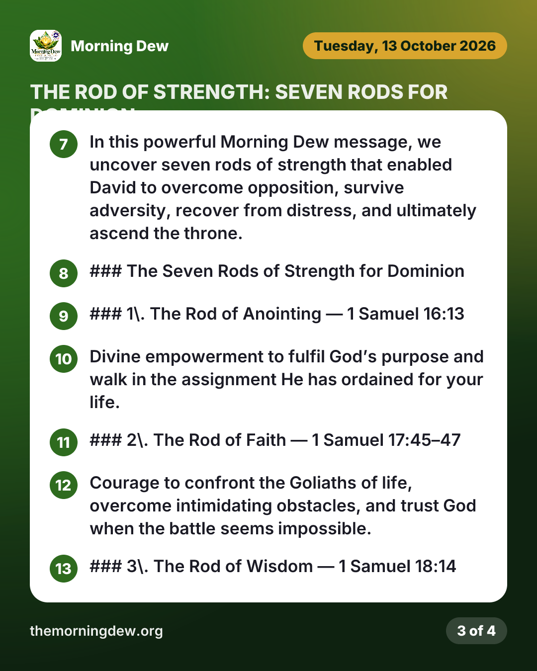 THE ROD OF STRENGTH: SEVEN RODS FOR DOMINION, picture 3 of 4