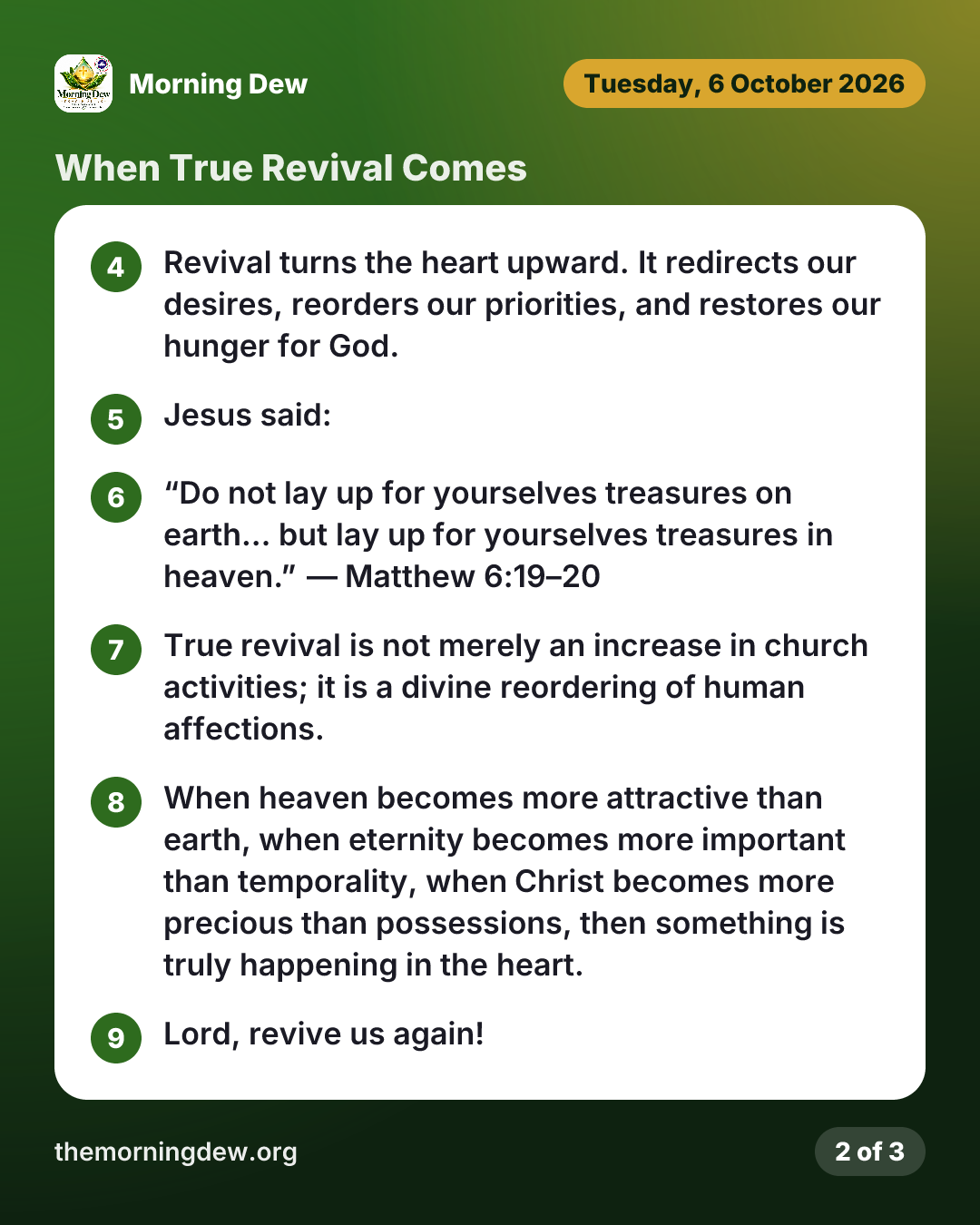When True Revival Comes, picture 2 of 3