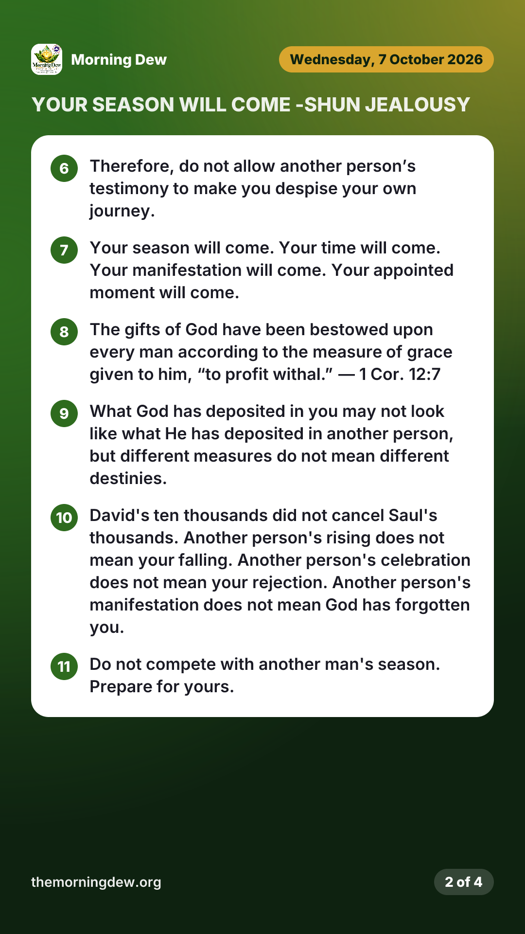 YOUR SEASON WILL COME -SHUN JEALOUSY, picture 2 of 4