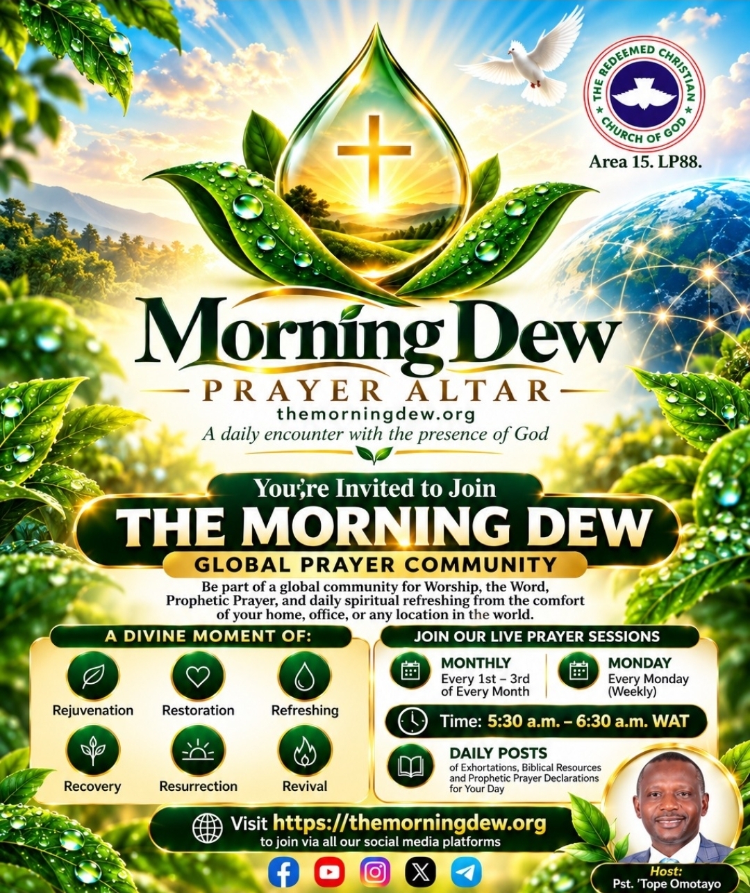 Picture for You're Invited to Join the Morning Dew Global Prayer Community