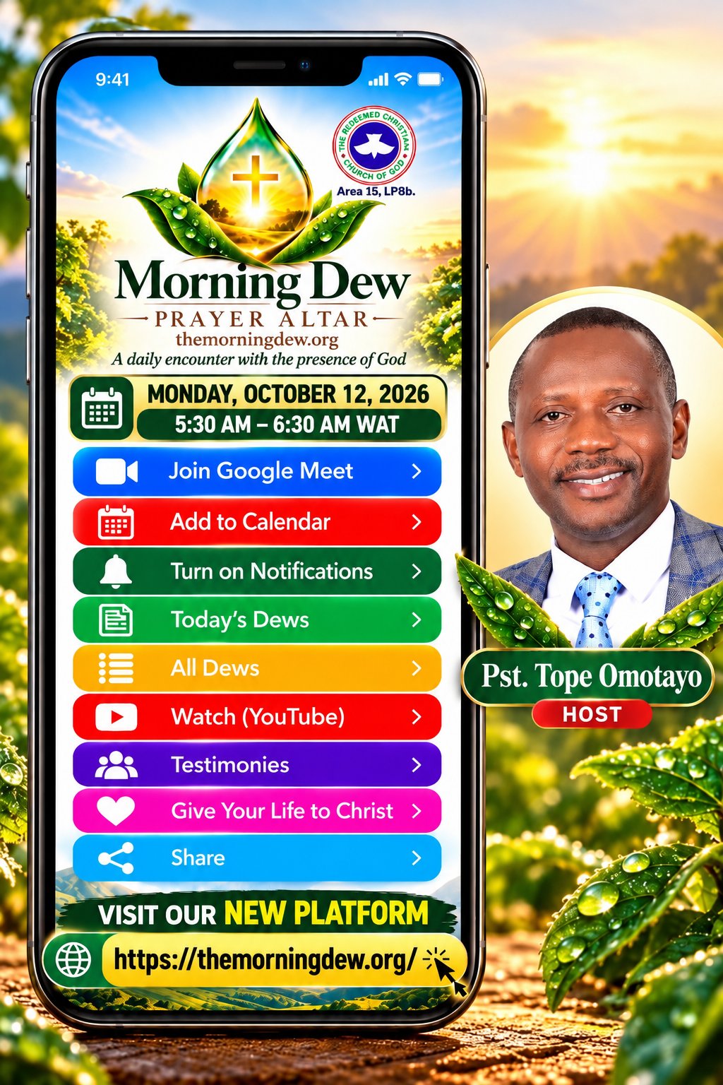 Picture for Morning Dew Prayer Altar