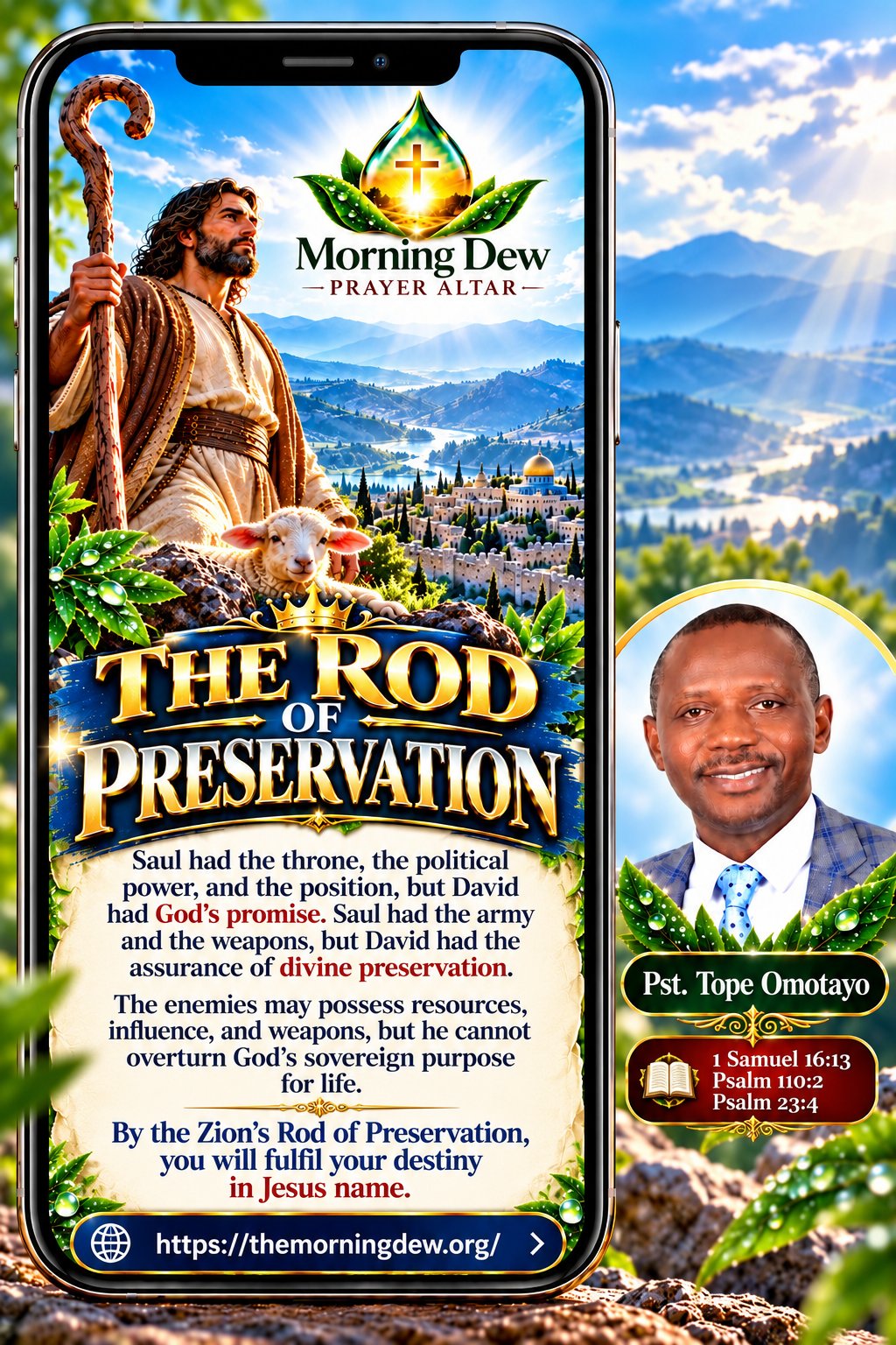 Picture for THE SEVEN RODS OF DOMINION FROM ZION: THE ROD OF PRESERVATION