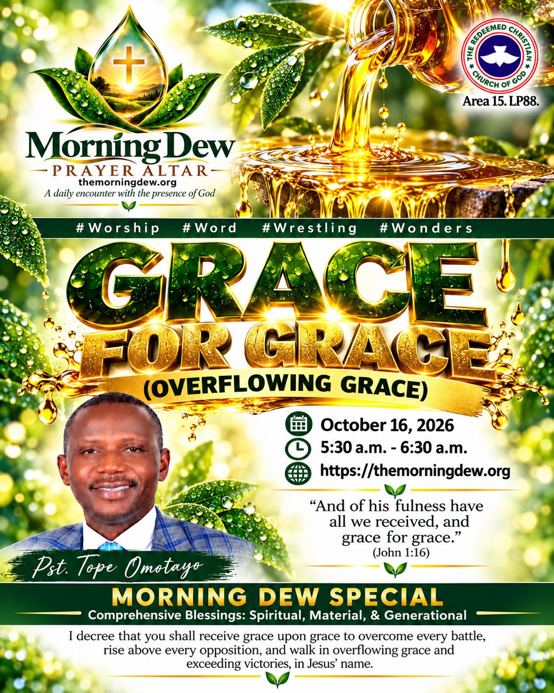 Picture for GRACE UPON GRACE (OVERFLOWING GRACE)